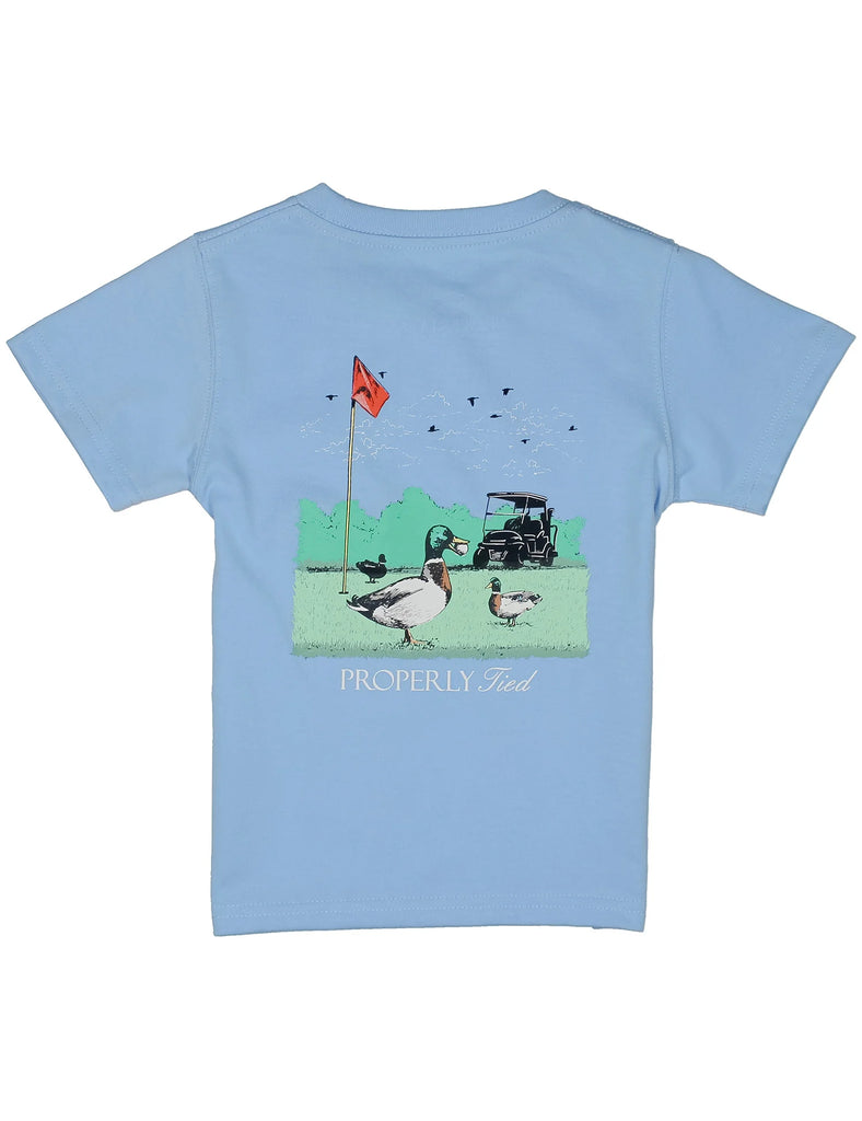 Fowl Play- SS Light Blue