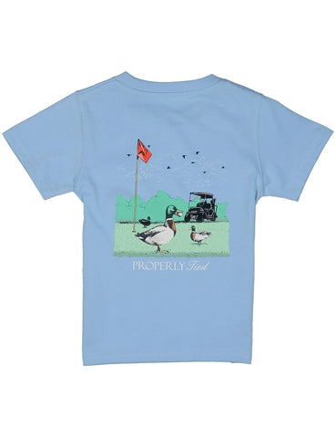 Fowl Play- SS Light Blue