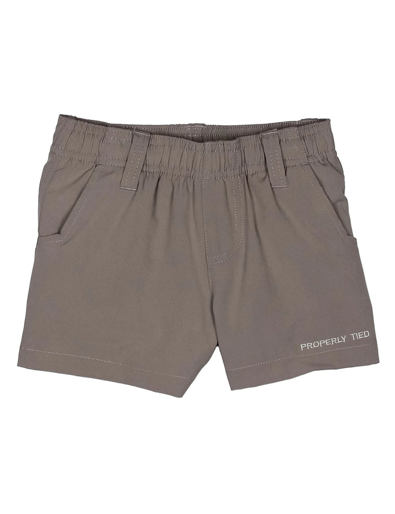 Boy Pintail Shorts- Chrome Grey