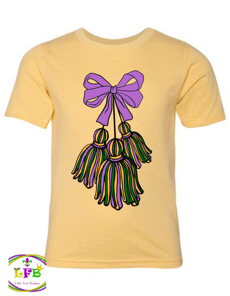 Mardi Gras Tassel Tee
