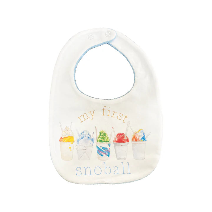 My First Snoball Organic Cotton Baby Bib