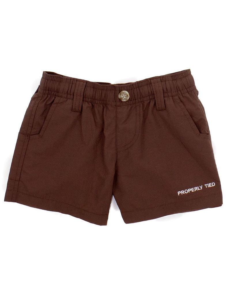 Mallard Shorts - Bark Brown