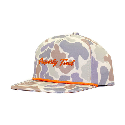 Boys Sportsman Rope Hat Field Camo