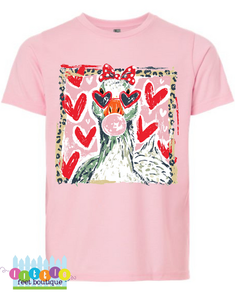 Valentine's Day Goose Tee