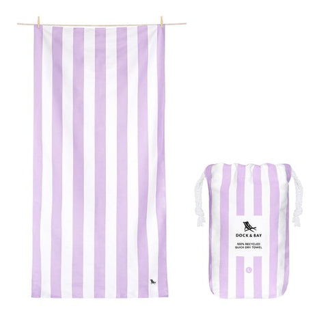 Large 63X35 BEACH TOWELS - SUMMER - Lomback Lilac