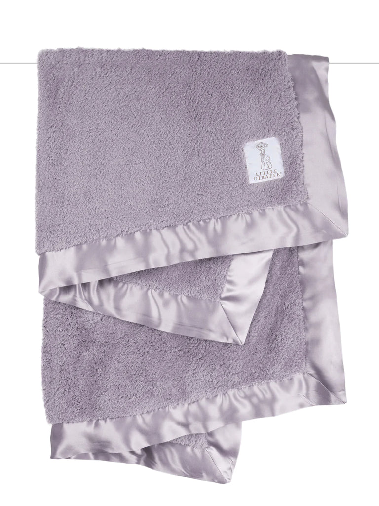 Chenille Baby Blanket-Lavender