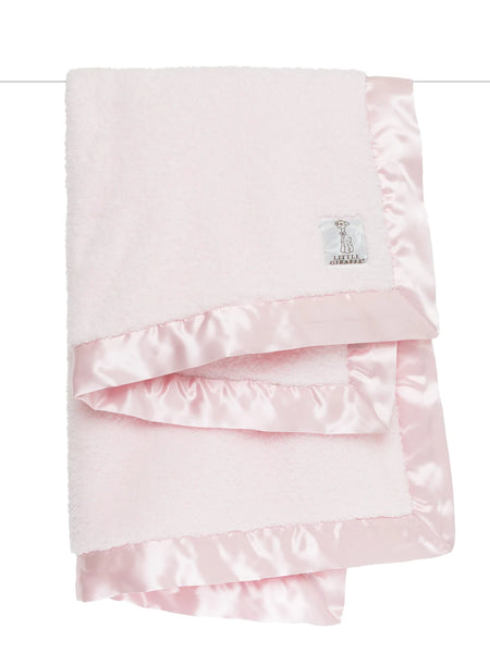 Chenille Baby Blanket-Pink