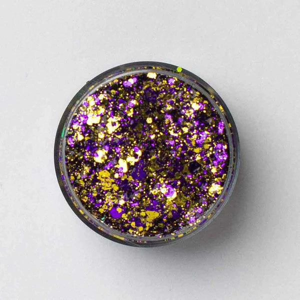 Purple & Gold Glister Glitter--Geaux Tigers & Franklinton High