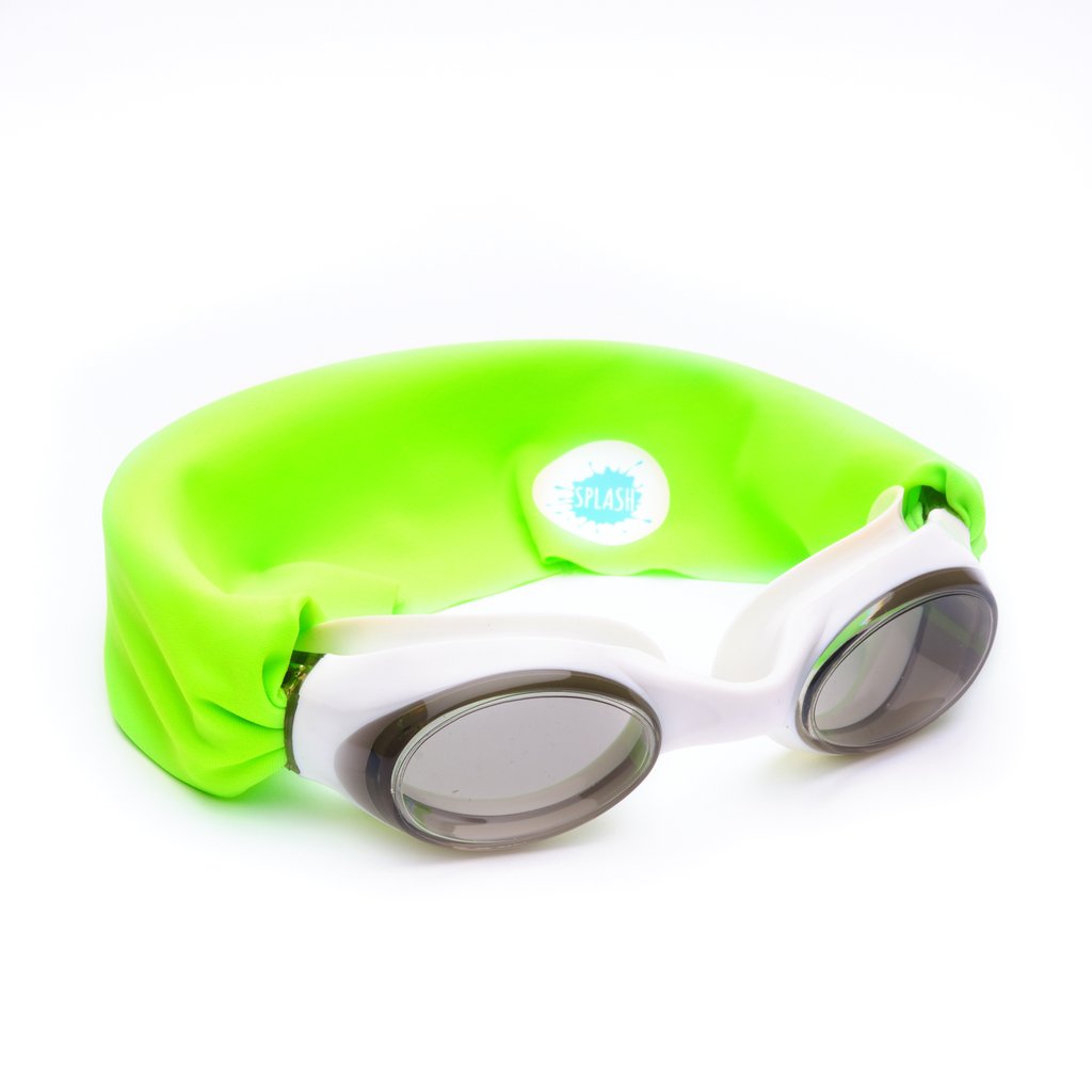 Neon Green Swim Goggles