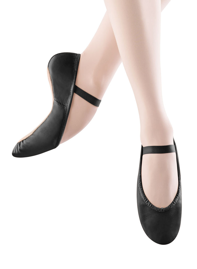 Dansoft Black Ballet Shoes- Girls