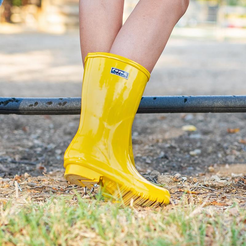 Kids Abel Rain Boots Yellow
