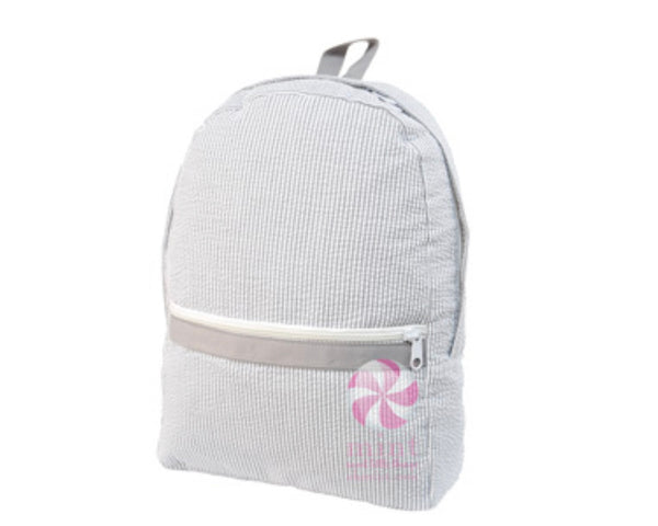 Seersucker Medium Backpack (click for more colors)