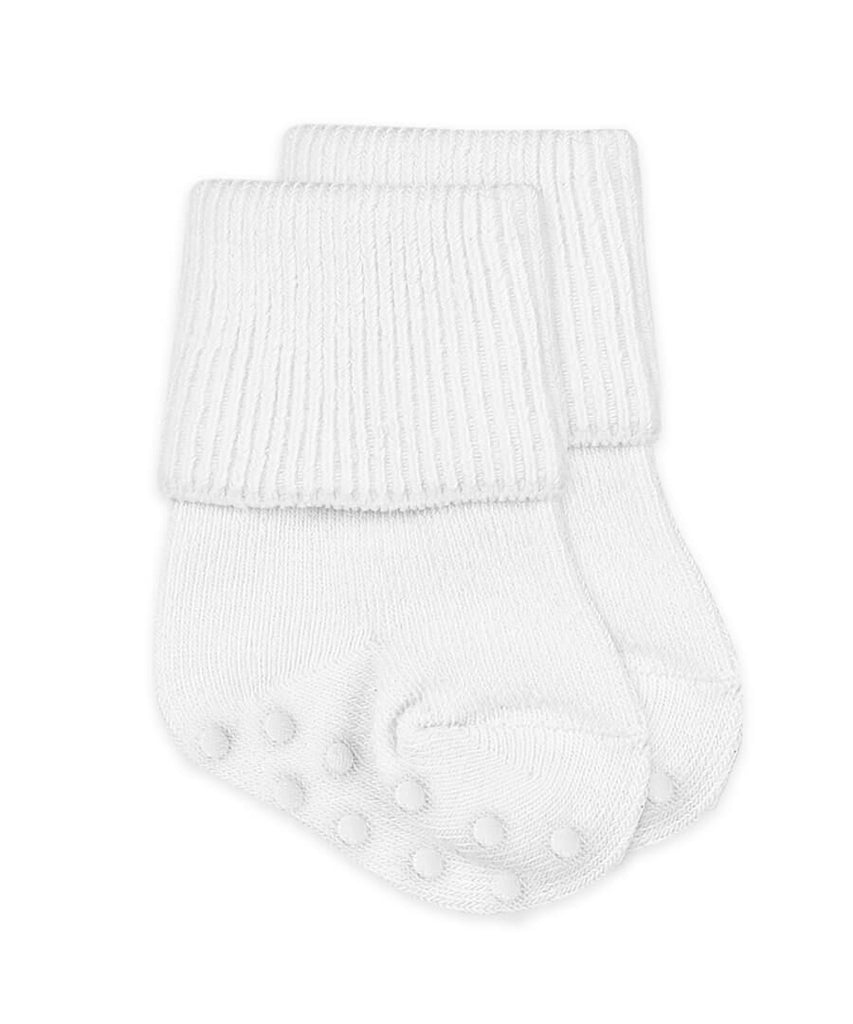 White Newborn (0-4) Jefferies socks 1 pair