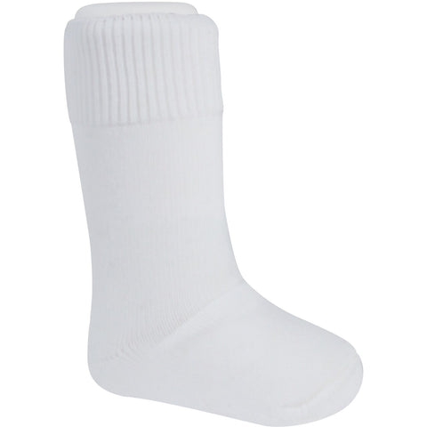 Infant/Toddler White Knee Socks